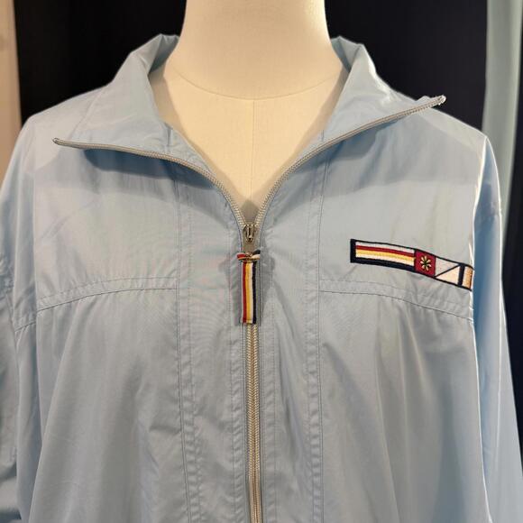 Vintage 90s Catalina Freshwater Blue Tracksuit Windbreaker Jacket & Pants XL - Picture 2 of 14